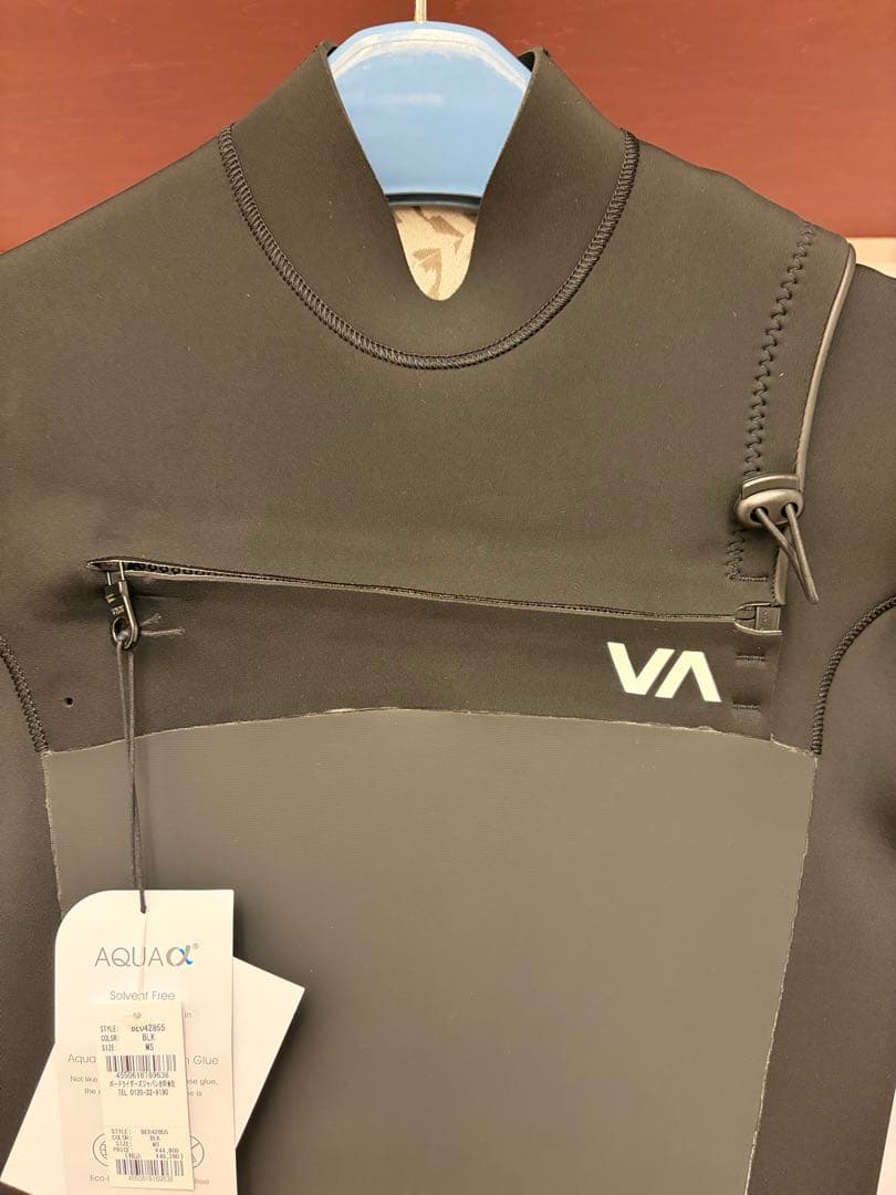 RVCA フルスーツ 4/3mm CHEST ZIP FULLSUIT