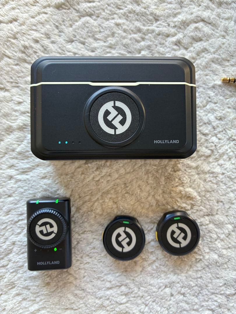 極美品HOLLYLAND LARK M2 Combo ワイヤレスマイク付属品完備