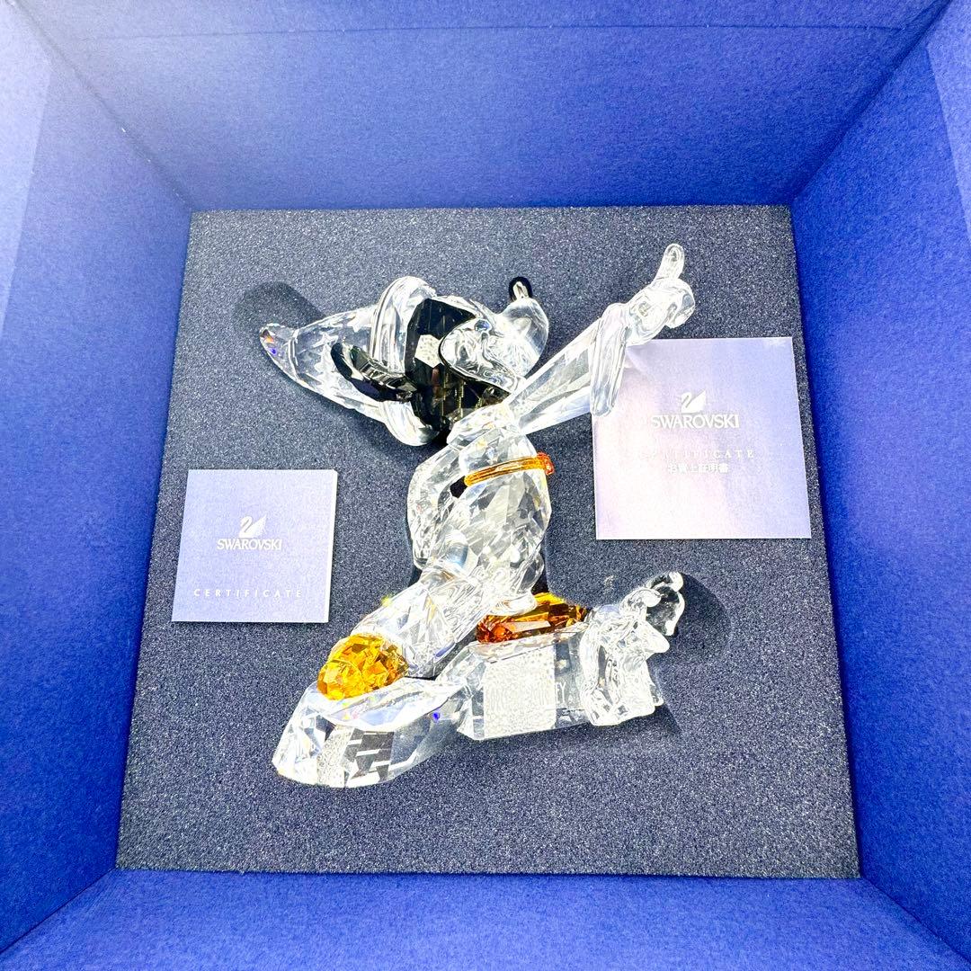 【限定】SWAROVSKI ソーサラーミッキー Large ディズニー 極美品