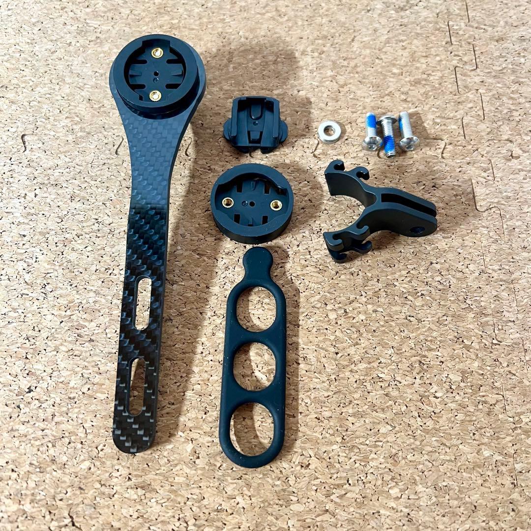 ロードバイク　一体型　カーボン　エアロ　ドロップハンドル　400-110mm