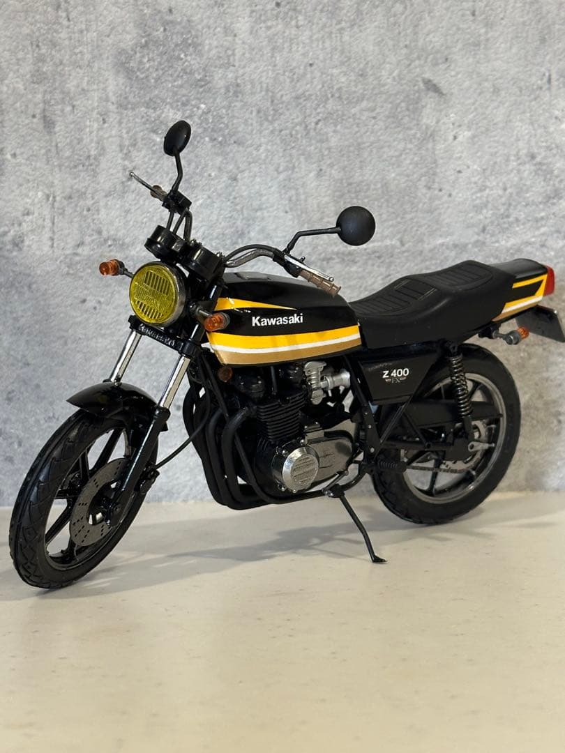 カワサキZ400FX プラモデル完成品