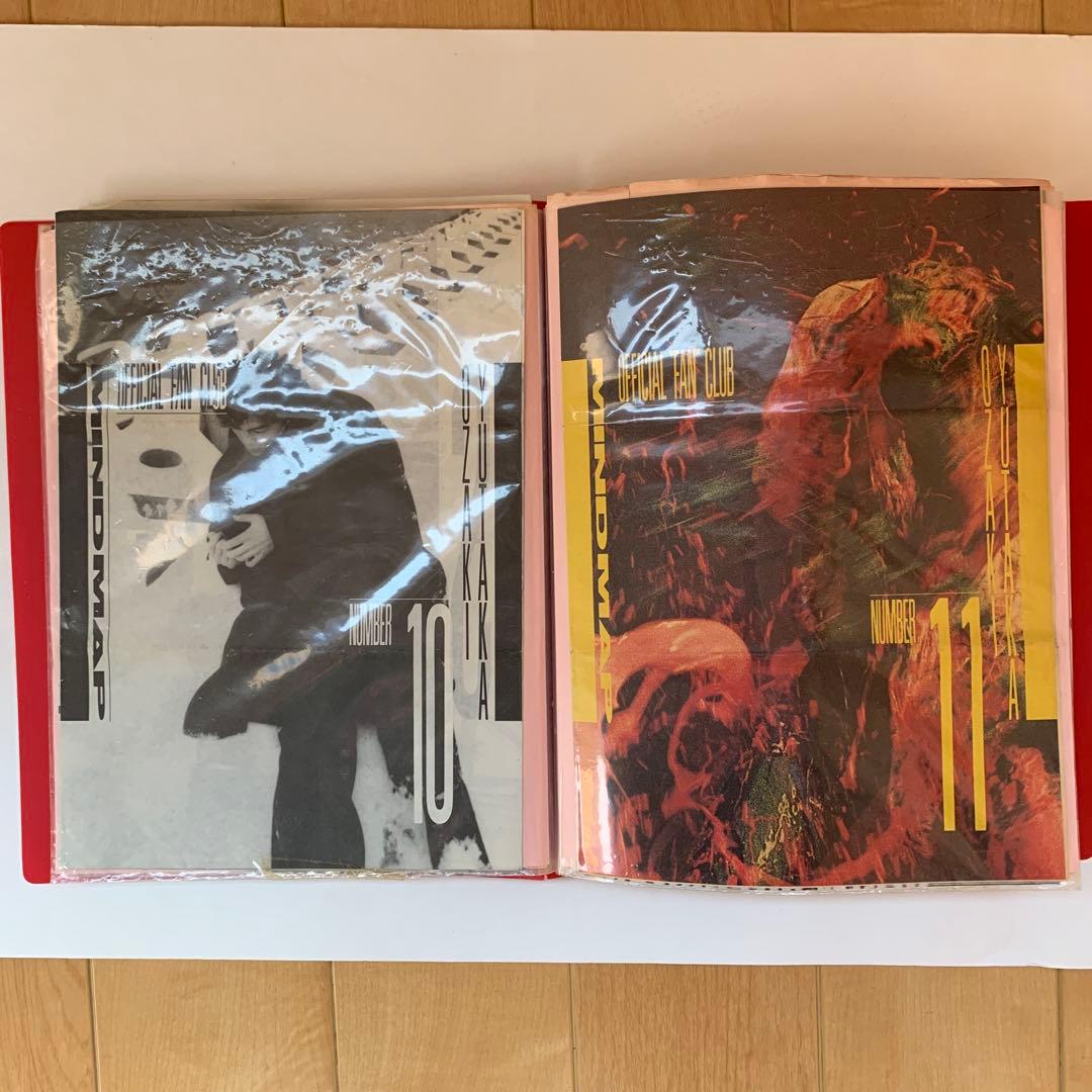 尾崎豊　ファンクラブ会報NO1創刊号〜33最終号　新聞切抜Teen Beat 他