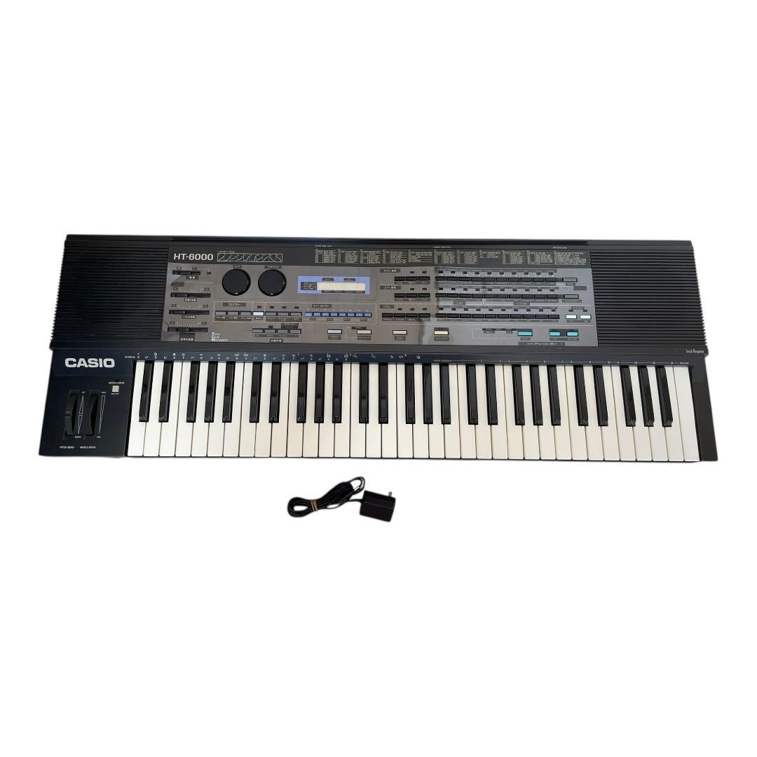 カシオ シンセサイザー HT-6000 音出し確認のみ 現状品