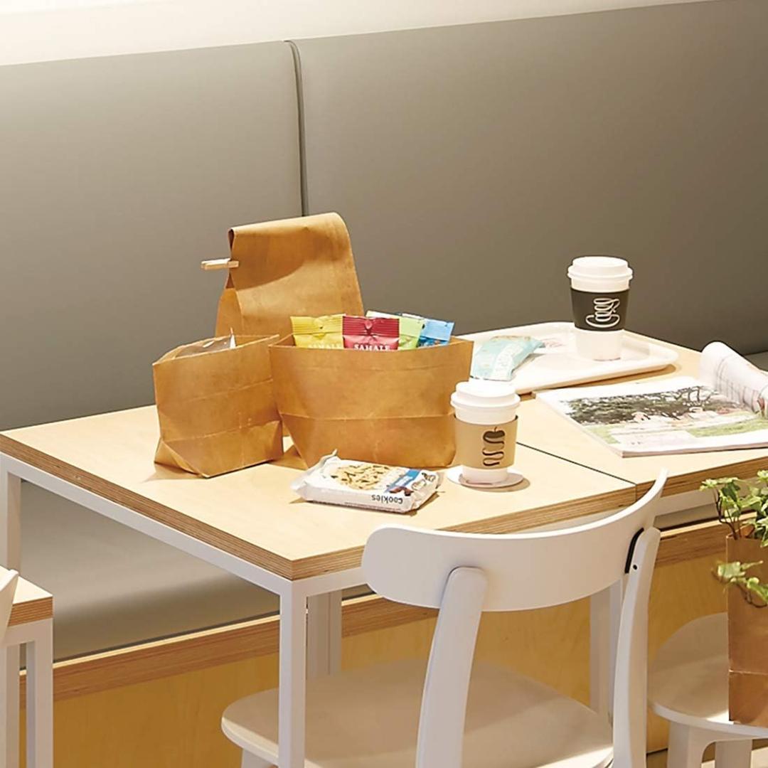 ☆5個価格☆シモジマ ヘイコー 紙袋 ロー引き袋 亀底 W-5（20枚）☆