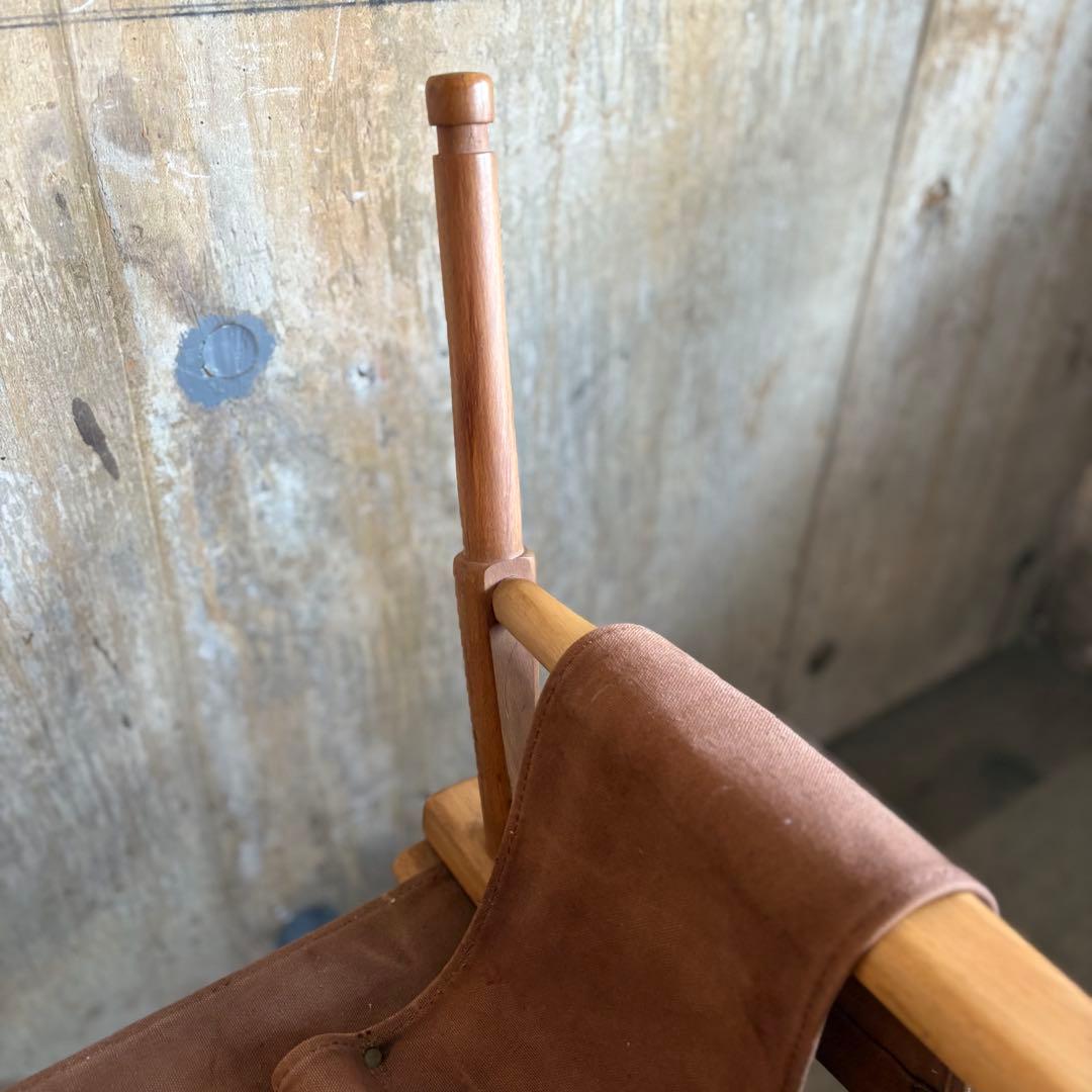 ヴィンテージ　ディレクターズチェア　フォールディングチェア