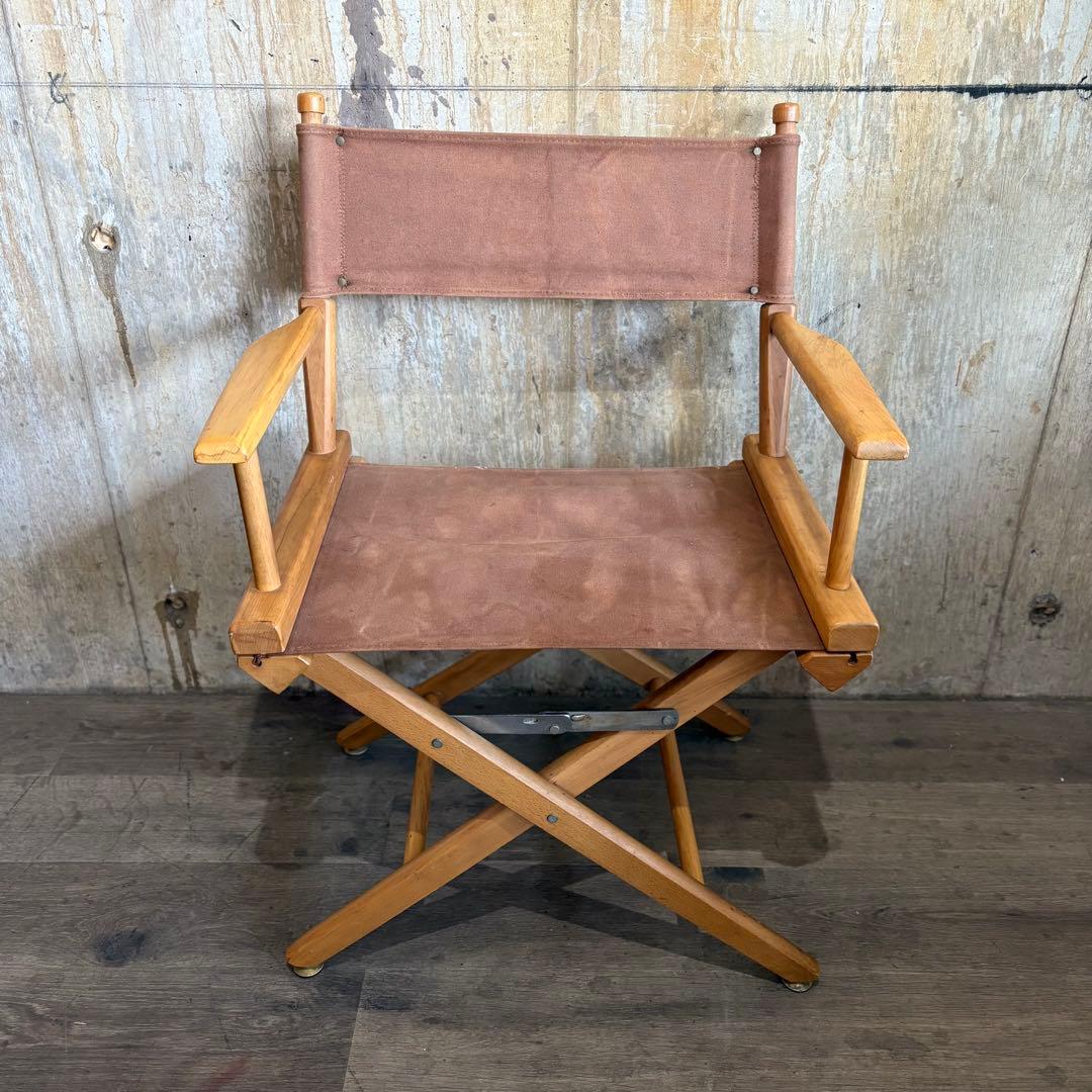 ヴィンテージ　ディレクターズチェア　フォールディングチェア