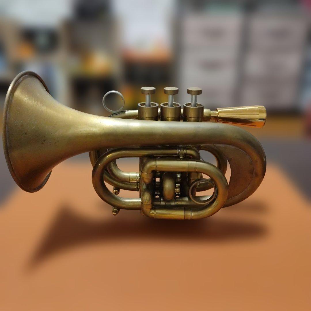 最終値下げ！モネタイプ　ヘビーウェイトポケットトランペット