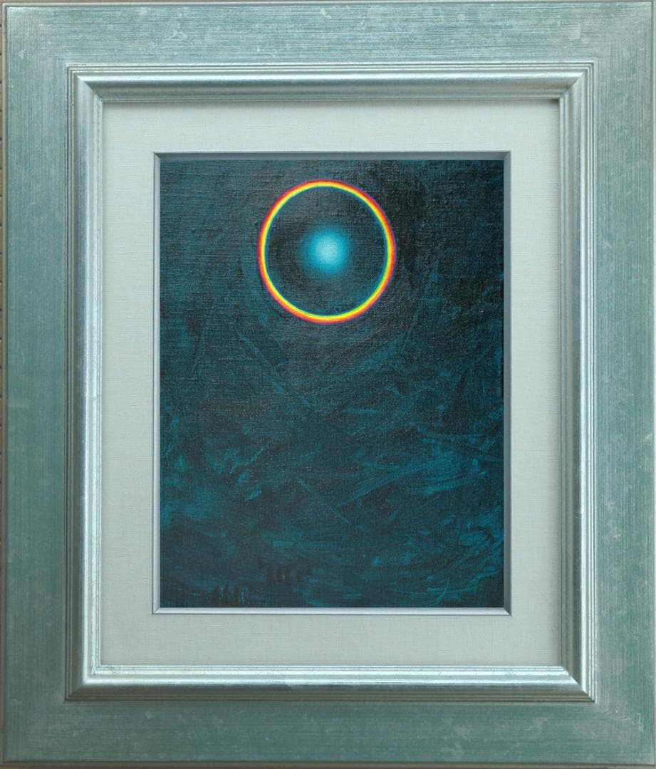 油絵 菅家令子 絵 絵画 インテリア F3-GB62023 風景 祈り 希望