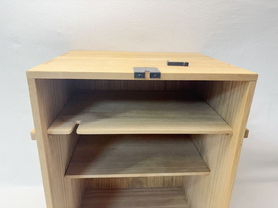 ほぼ未使用 茶道具 桐木地 旅箪笥 利休好写 茶箱 茶道具入れ