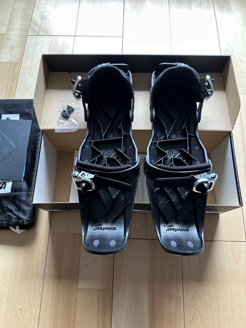 【正規品】 スノーフィートミニ キッズモデル 専用Wax付き ブラック