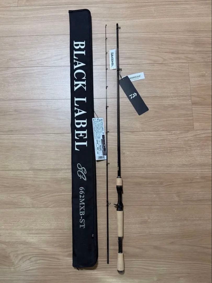 希少 ダイワ ブラックレーベル SG 662MXB-ST
