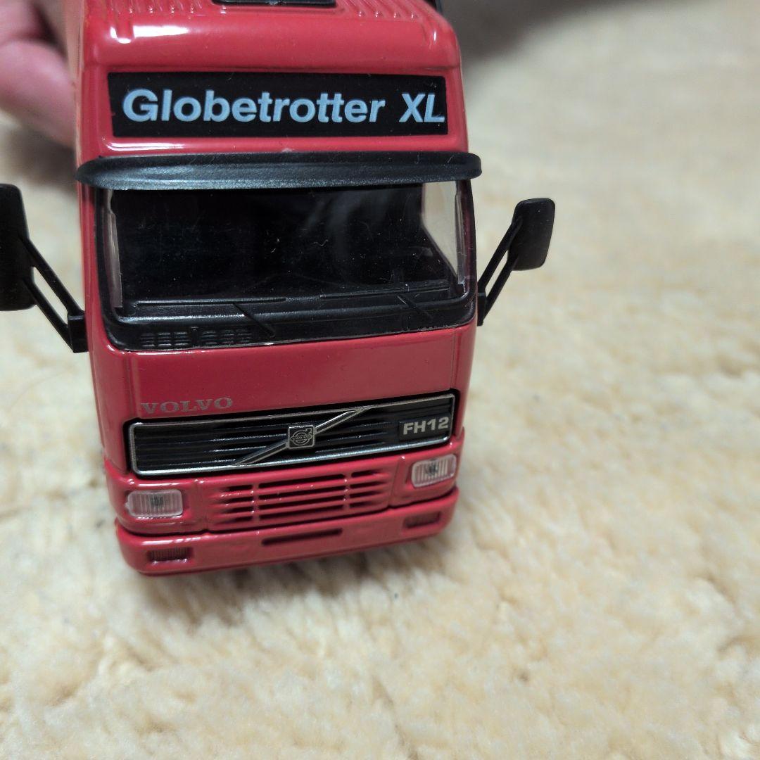 値下げ　ボルボ赤いGlobetrotter XLトレーラー、重機セット　箱なし