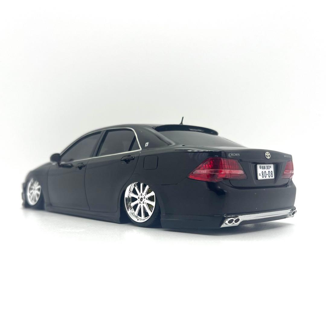 【完成品】アオシマ 1/24 クラウン カスタム