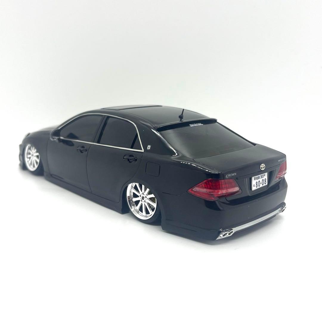 【完成品】アオシマ 1/24 クラウン カスタム