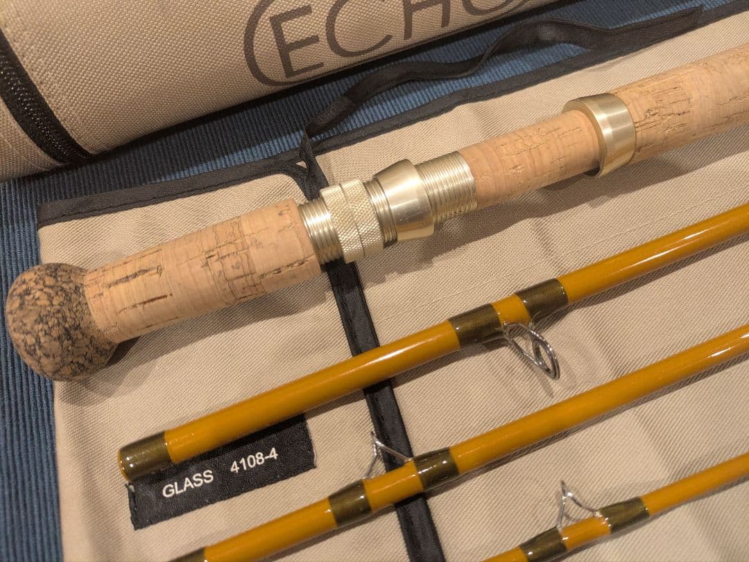 ECHO GLASS 4108-4 フライロッド 10'8\"