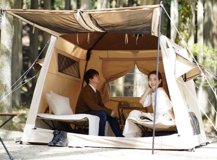 ☆大人気☆ DOD おうちテント ブラウン T4-825-BR キャンプ