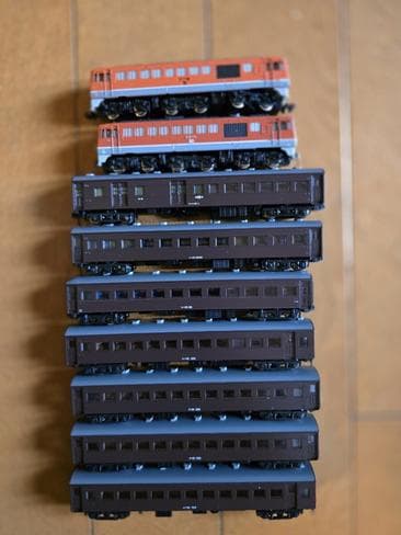 TOMIX DF50形1台、部品取りDF旧50 形ディーゼル機関車と客車セット