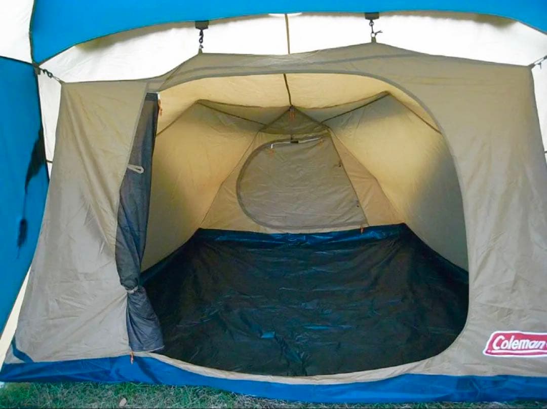 『極美品』コールマンテント ラウンドスクリーン2ルームハウス