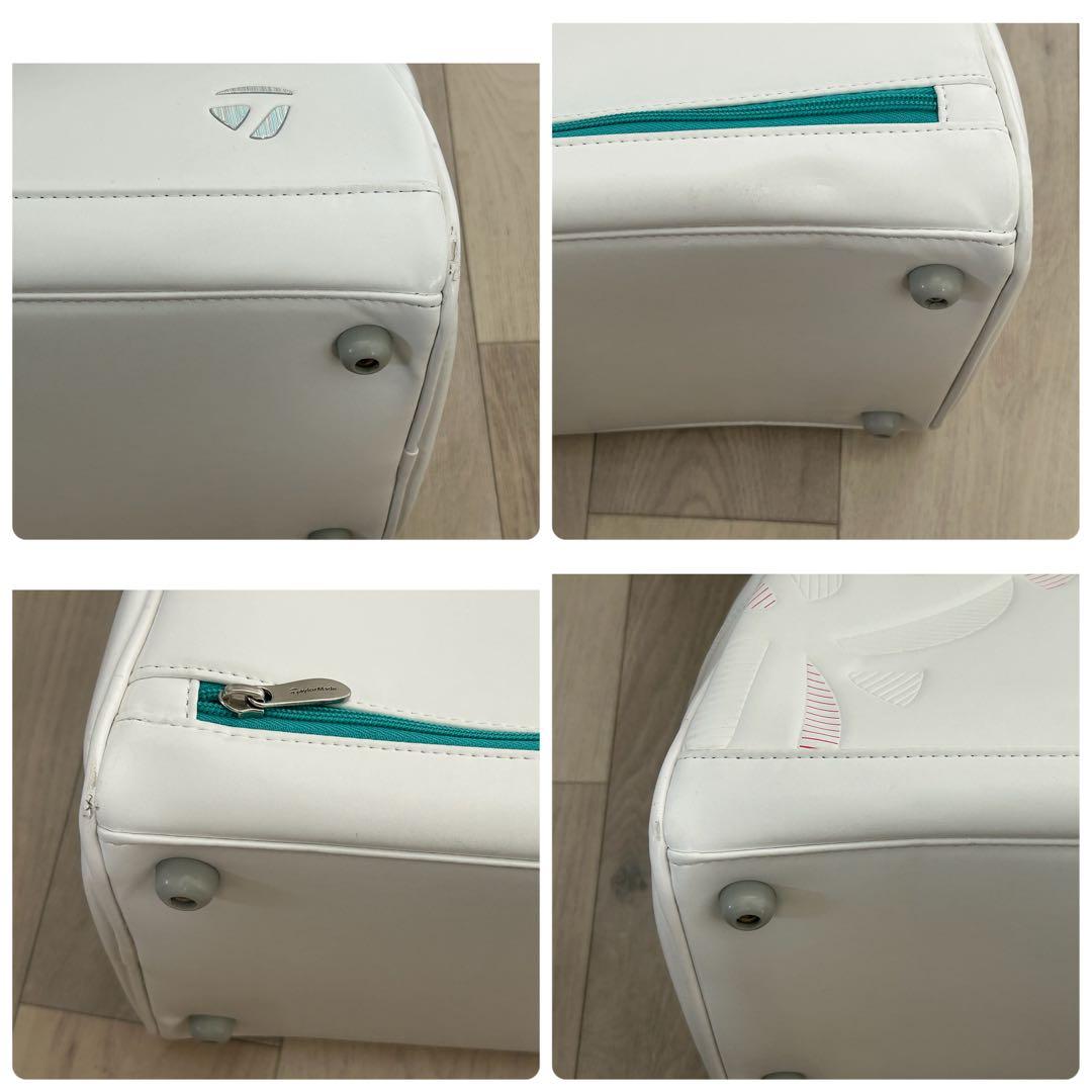 【❣️セール❣️】テーラーメイド　ゴルフ　ボストンバッグ（シューズ収納付）白