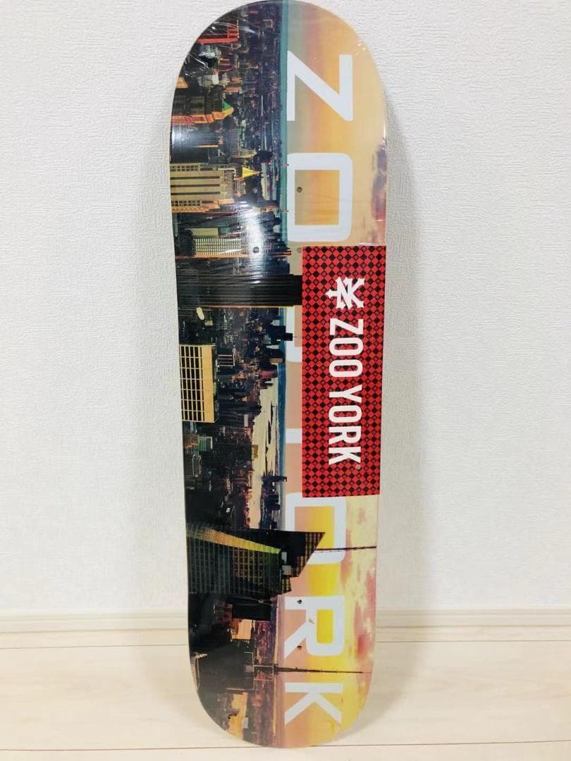 ZOOYORK　ズーヨーク　スケートボードデッキ　スケボー　8.0*31.75