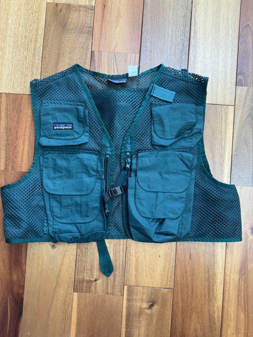 Patagonia フィッシングベスト ダークグリーン