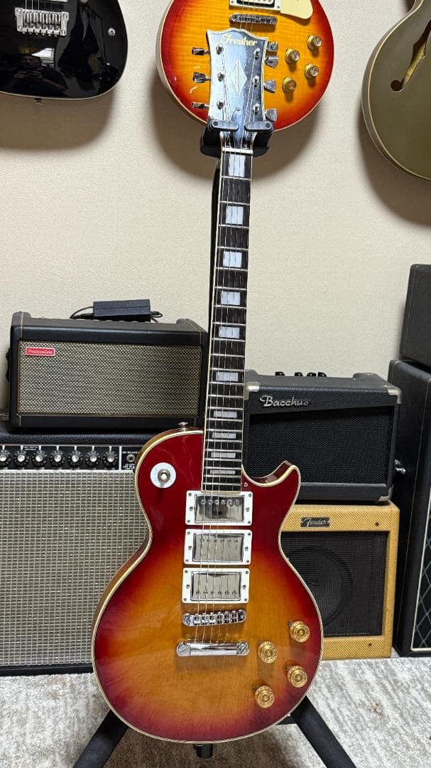 ギター Fresher FL-381B3 CS Les Paul 3PU Type