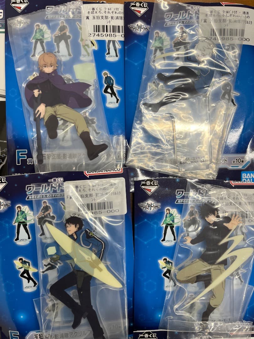 d*9様 ワールドトリガー ワートリ 名場面ジオラマフィギュア アクリルスタンド