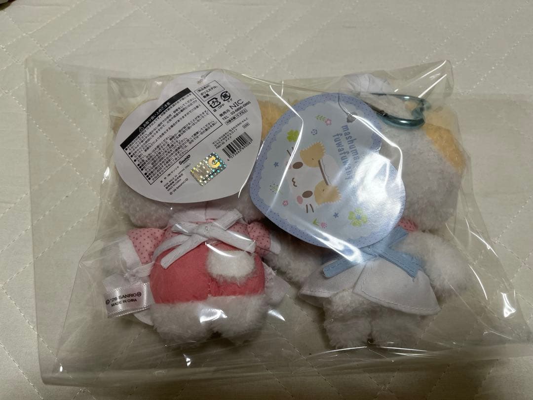 マシュマロみたいなふわふわにゃんこ マスコット　spinns 2点セット