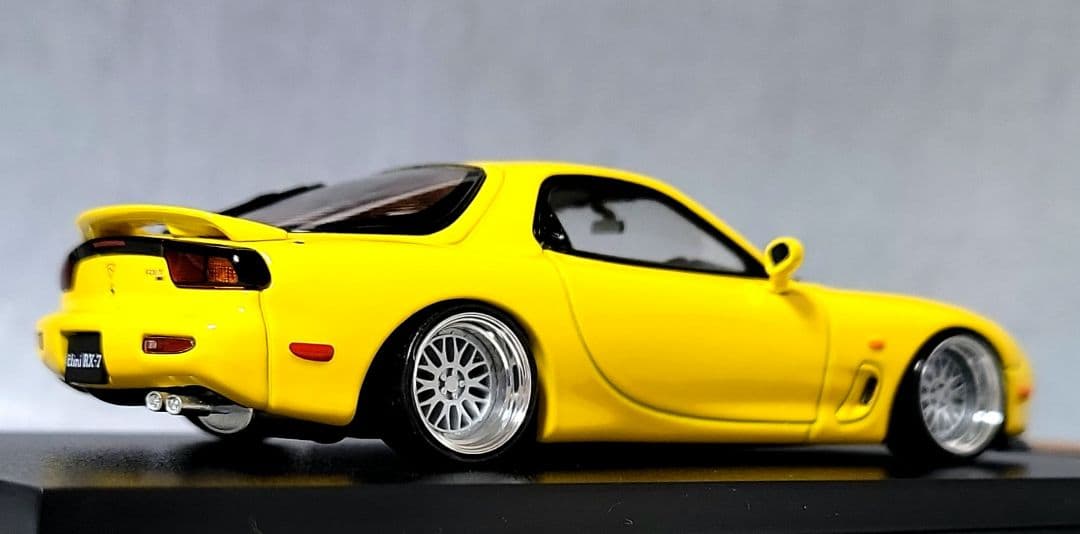 1/43　マツダ　RX-7改　FD3S　BBS-LM　ホイール　アルミ製　深リム