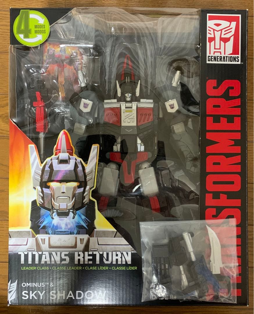 トランスフォーマー タイタンズリターン スカイシャドウ & アップグレードキット