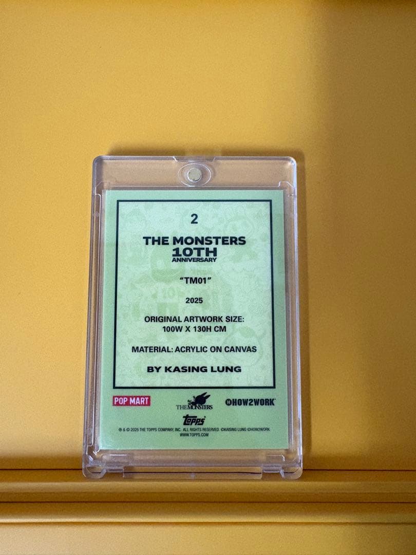 カード・フォト・ブロマイド topps labubu 96/99