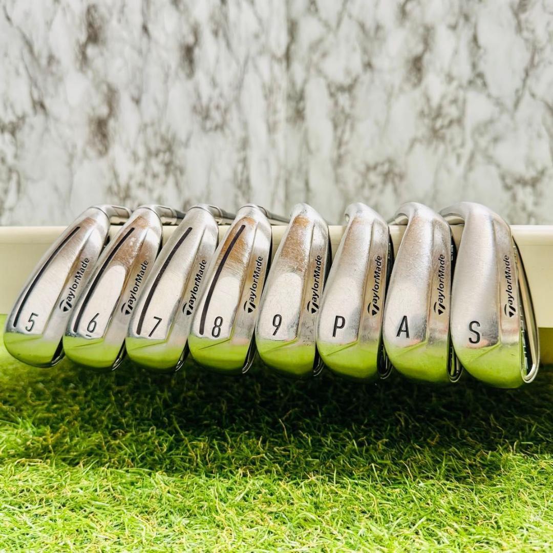 【良品】豪華8本 テーラーメイド ステルスHD メンズアイアンセット S