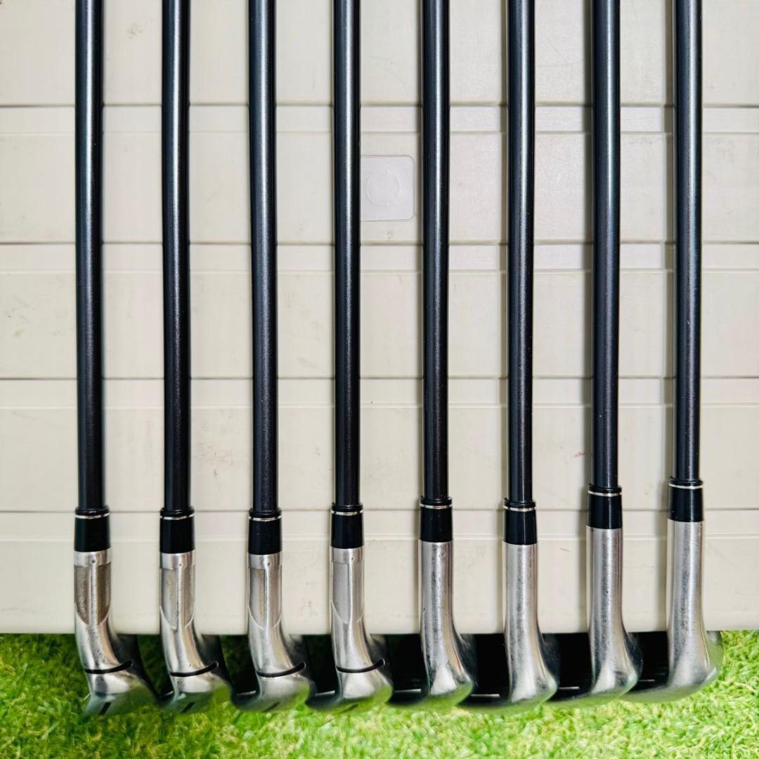 【良品】豪華8本 テーラーメイド ステルスHD メンズアイアンセット S