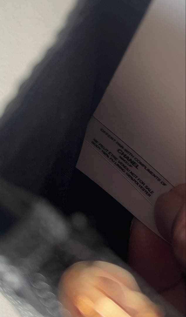 CHANEL キルティング ブラックバッグノベルティ