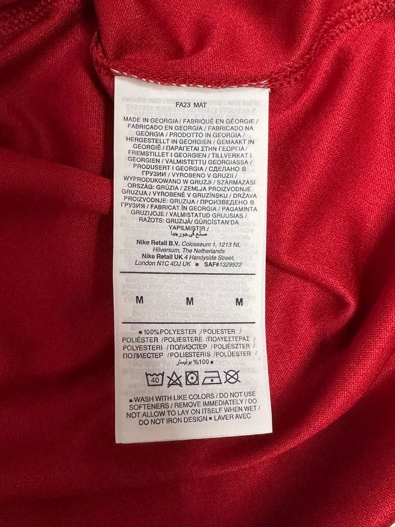 リバプール23-24 ファンダイク ユニフォーム(クラブ公式フォント)