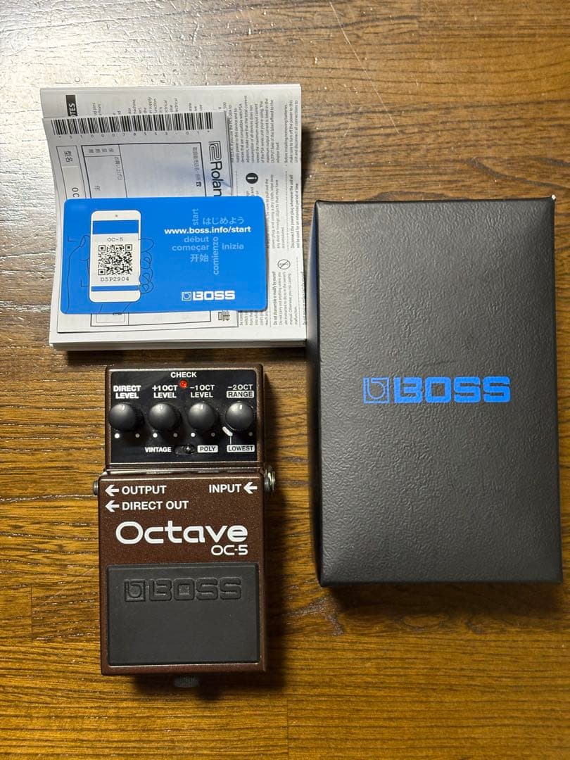BOSS OC-5 オクターブエフェクター