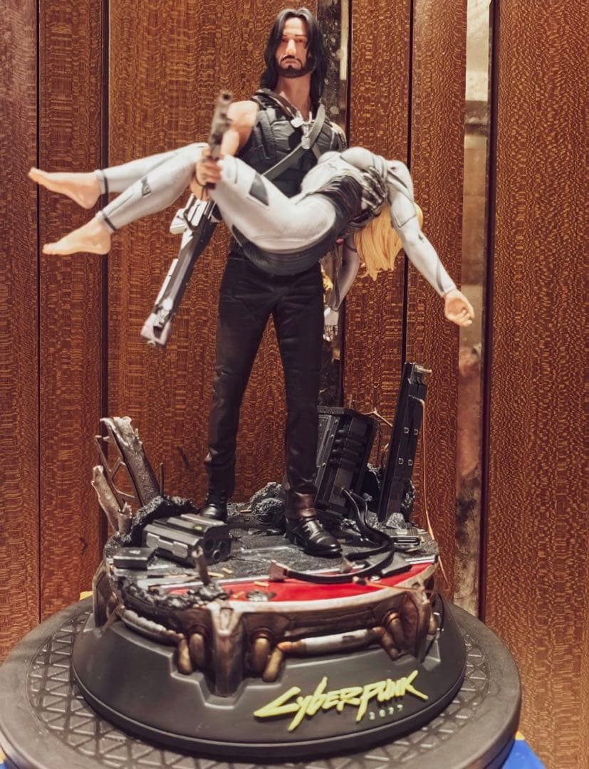 サイバーパンク2077 V CDPR ジョニー・シルヴァーハンド フィギュア