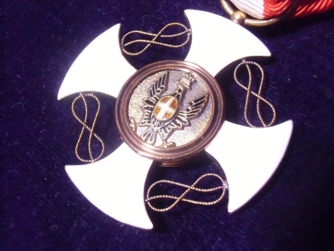 Ｉイタリア軍＊宝冠章/王冠勲章＊将校クラス（実物）