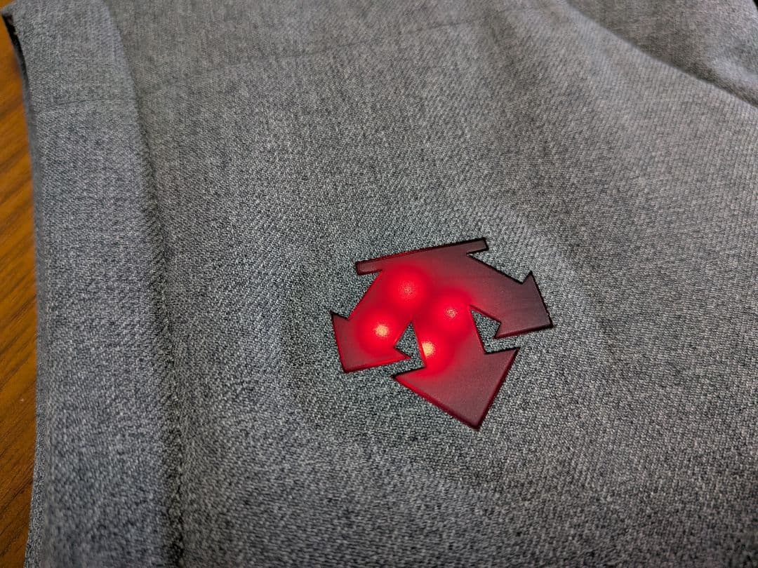 DESCENTE GOLF モバイルサーモベスト グレーMサイズ