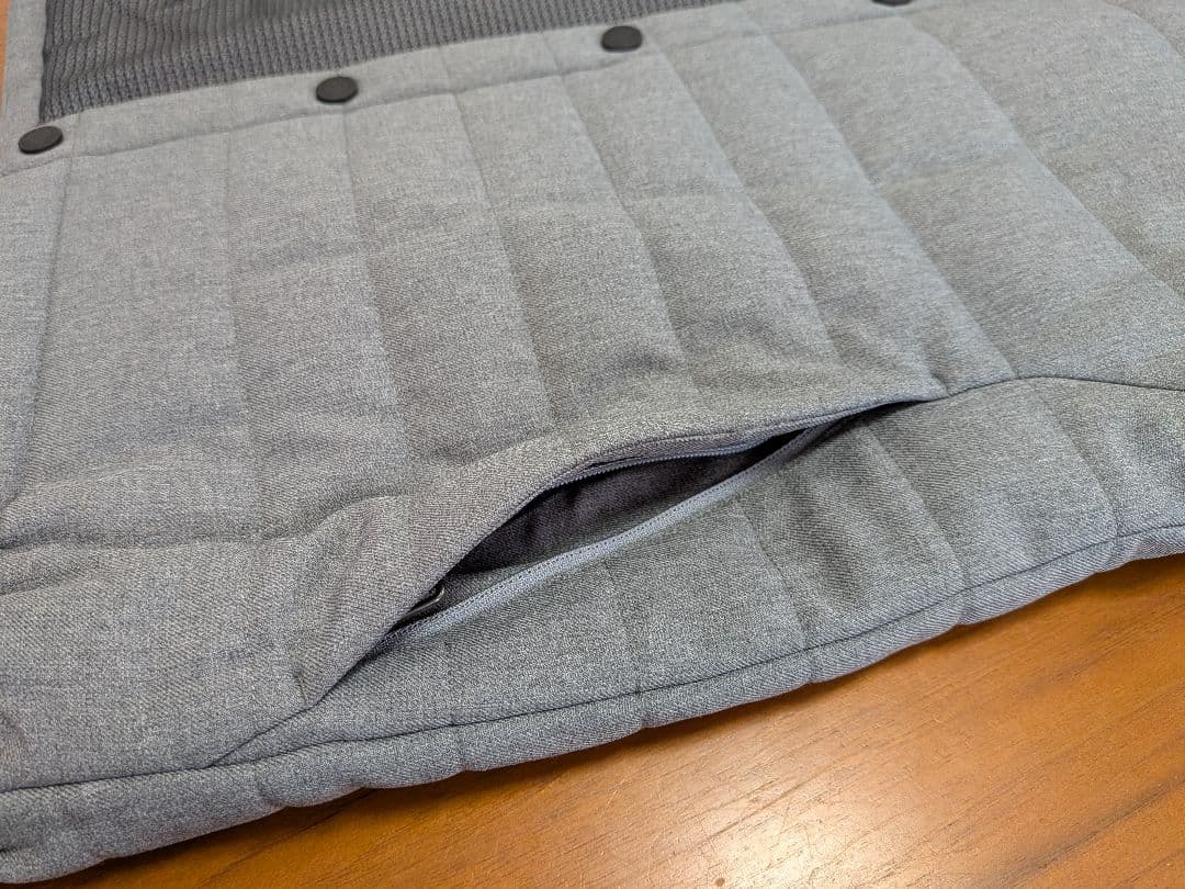 DESCENTE GOLF モバイルサーモベスト グレーMサイズ