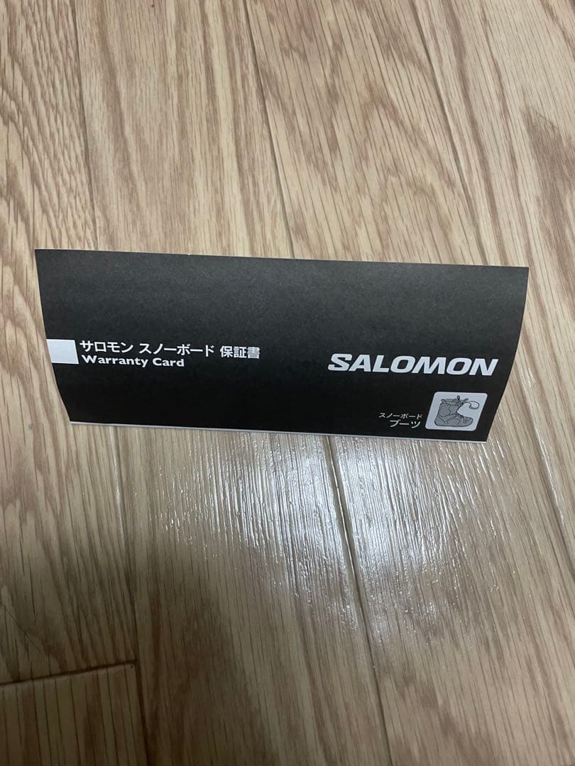 SALOMON　FACTION BOA スノーボードブーツ 保証書あり