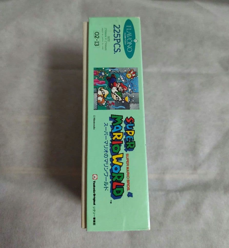 スーパーマリオのマリンワールド パズル 225ピース 当時物 ツクダオリジナル