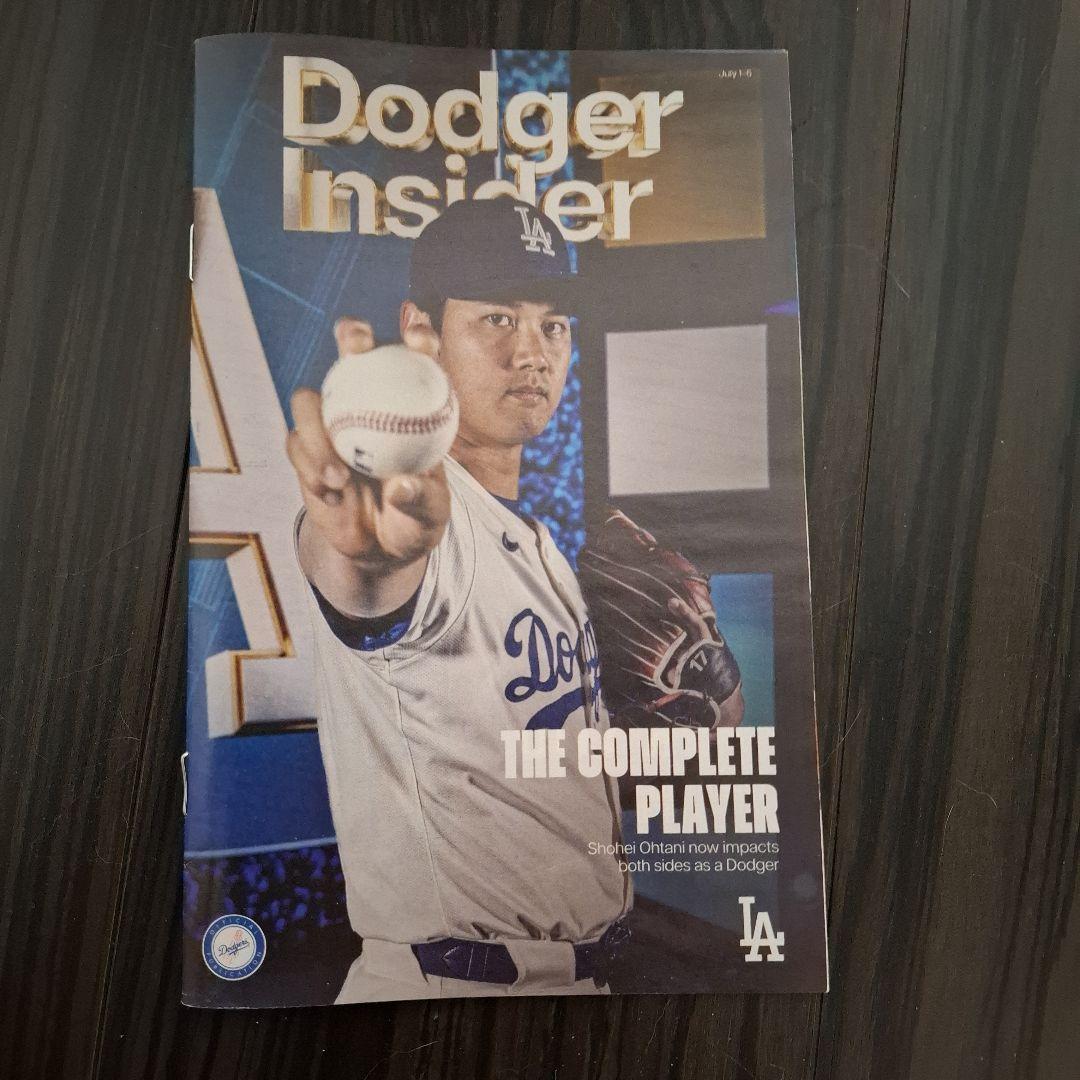 ドジャース ワンピースコラボ 麦わら帽子　大谷選手表紙インサイダー付き①