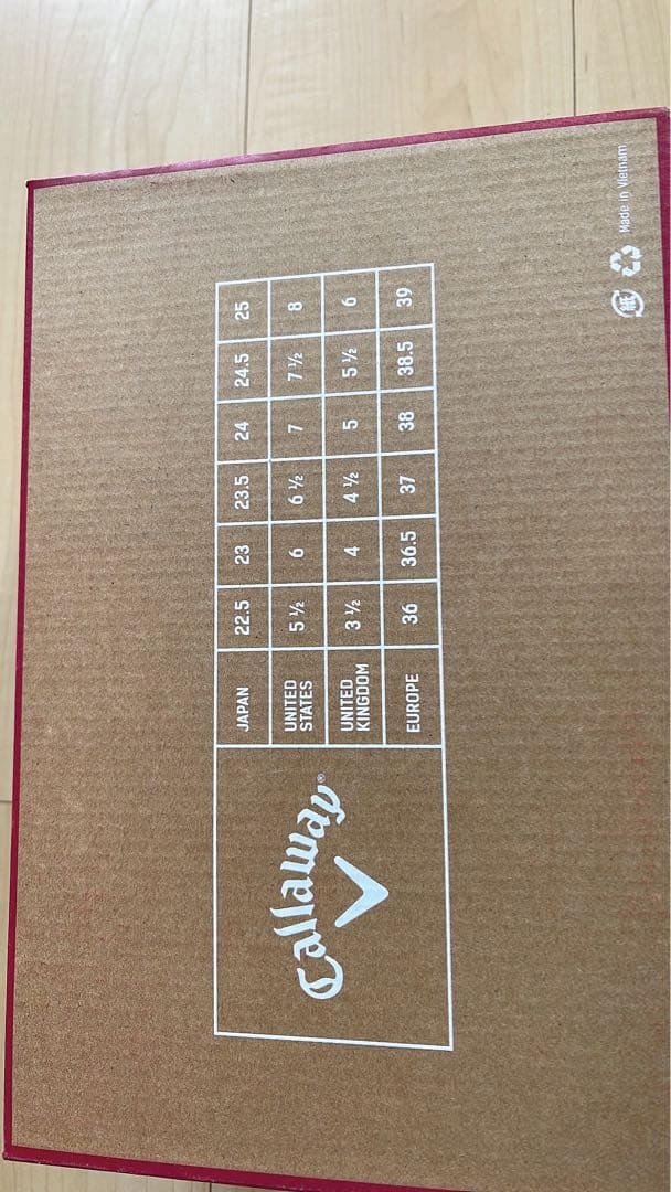 Callaway AEROSPORT BOA WMS ゴルフシューズ 24.5