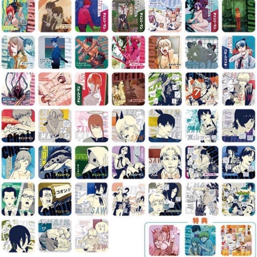 チェンソーマン アートコースター 全45種+BOX購入特典 48枚セット