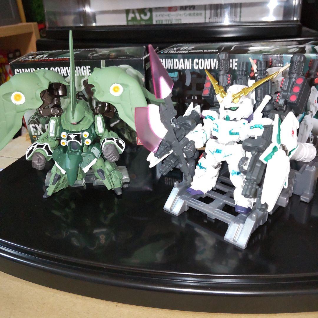 ガンダムコンバージ ユニコーンガンダム、クシャトリア セット売り