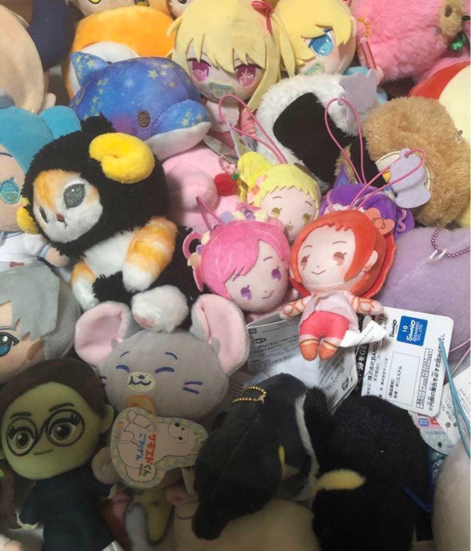 ぬいぐるみ　マスコット　キーホルダー　大量　まとめ売り　キャラクター