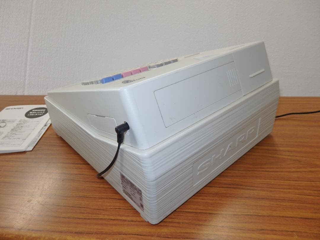 SHARP XE-A147-W ホワイト レジスター
