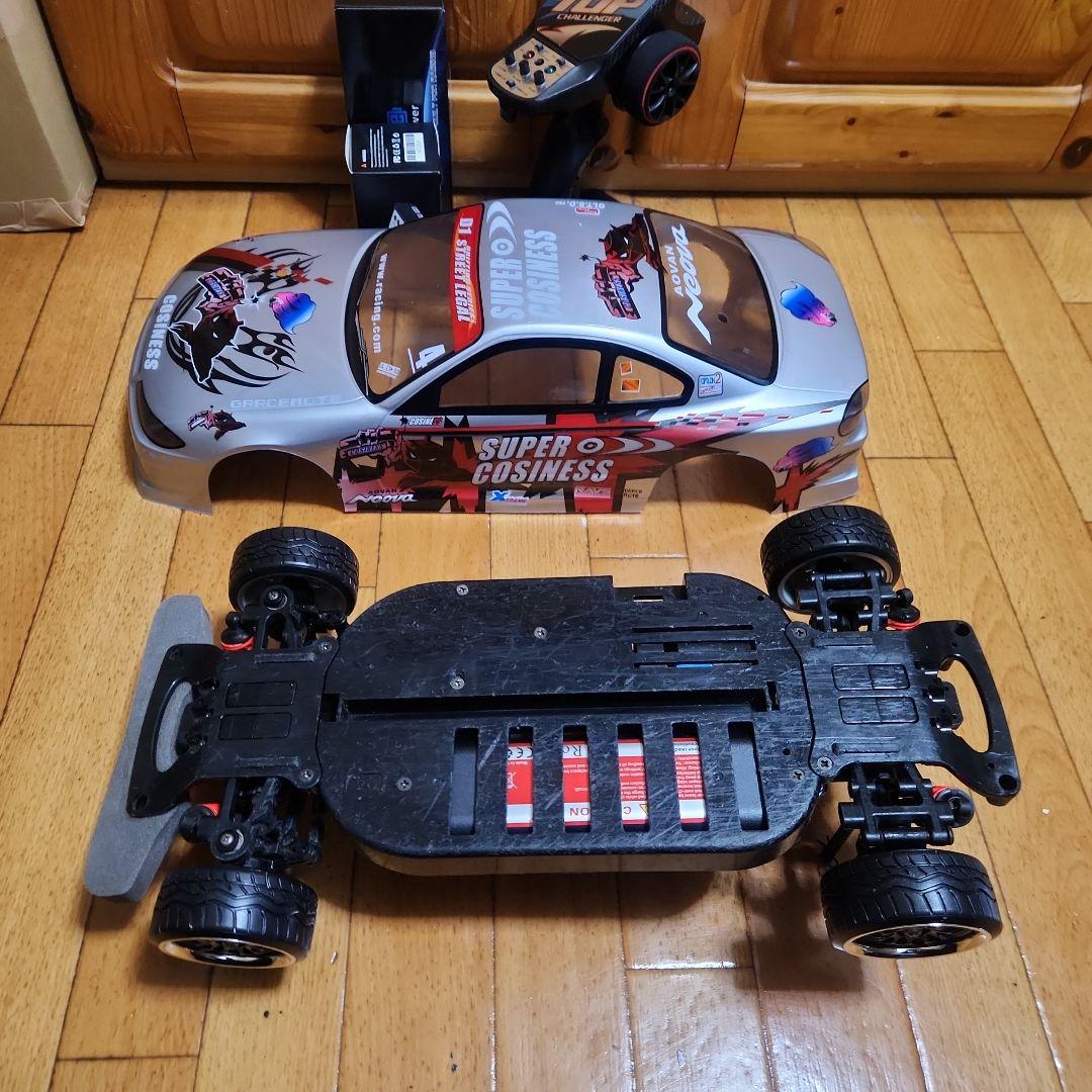 タミヤ ドリフト ラジコン フルセット　TT01　　シルビア　ボディ　①tt02