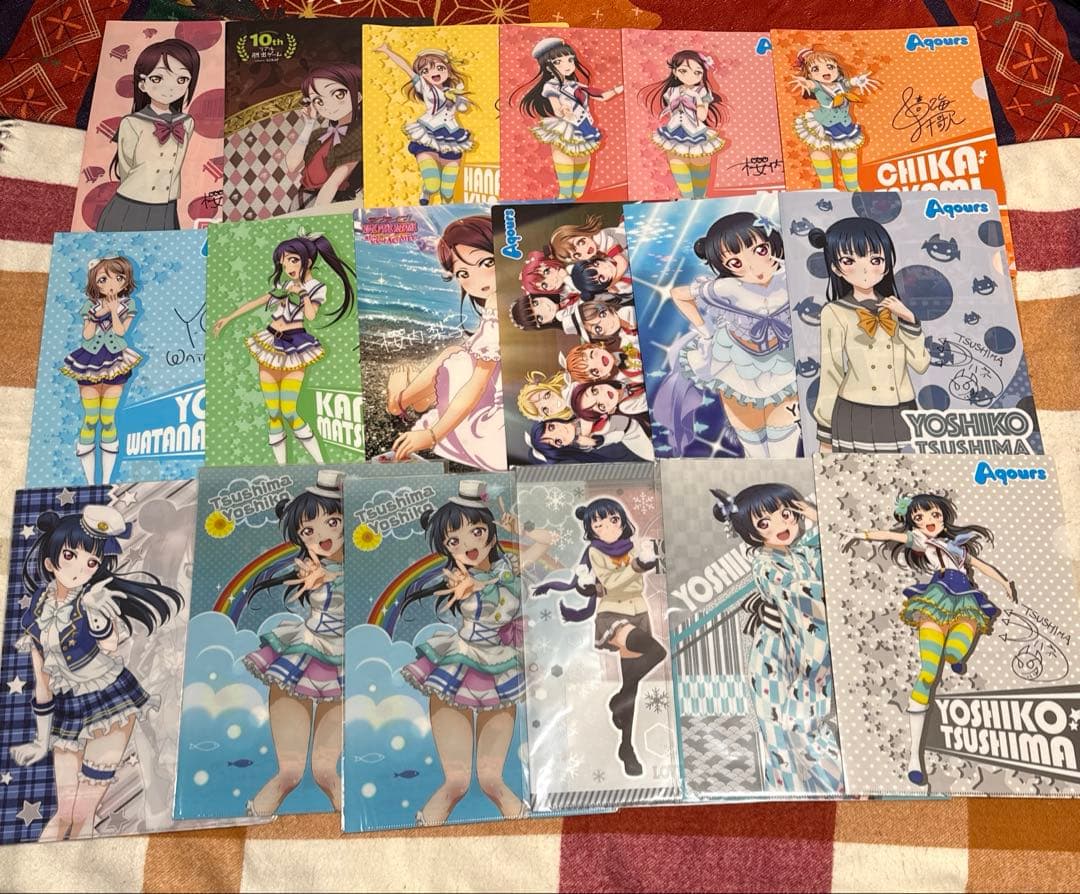 ラブライブサンシャイン　Aqours 紙類　まとめ売り